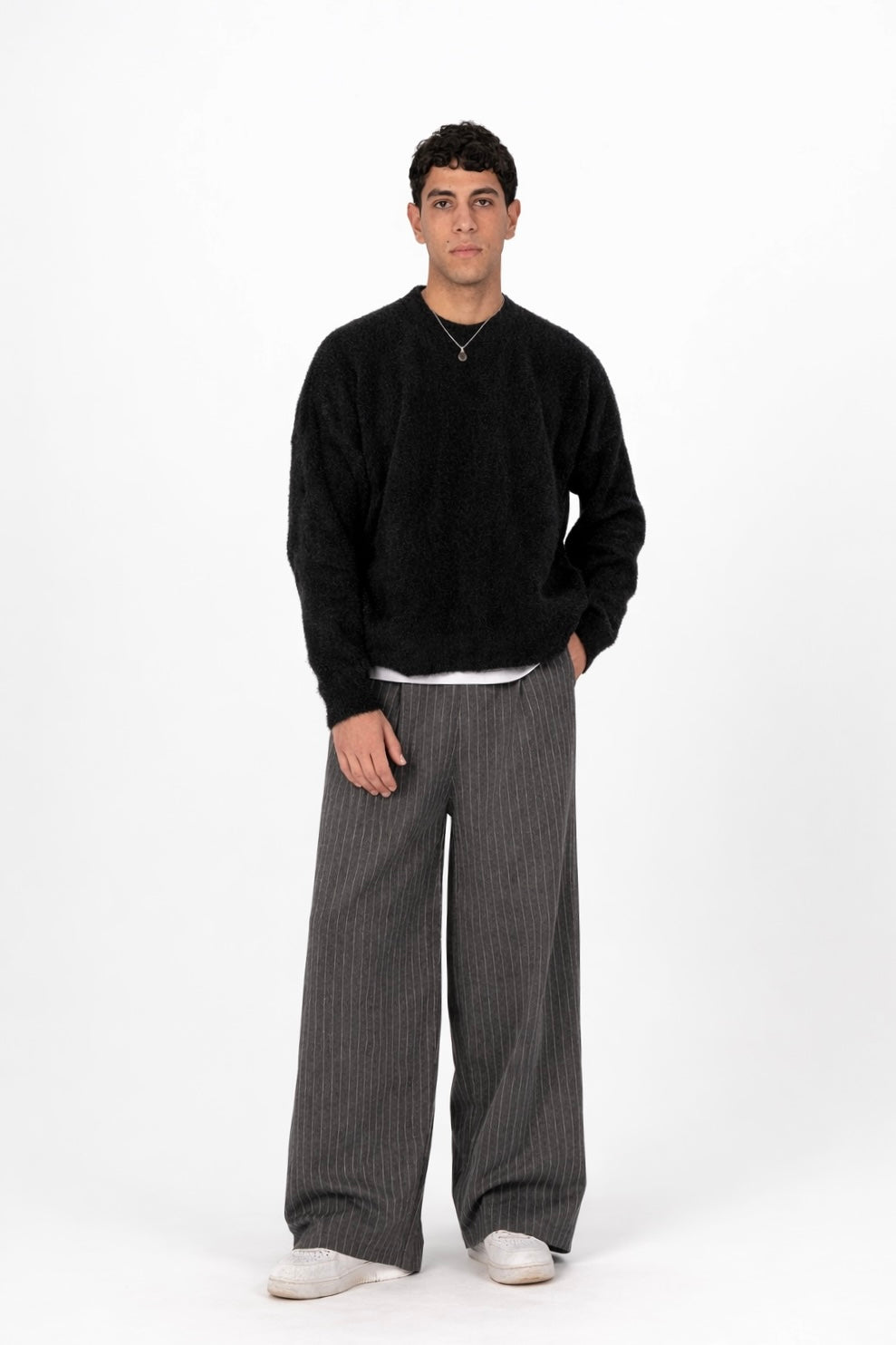 Black Mohair Sweater