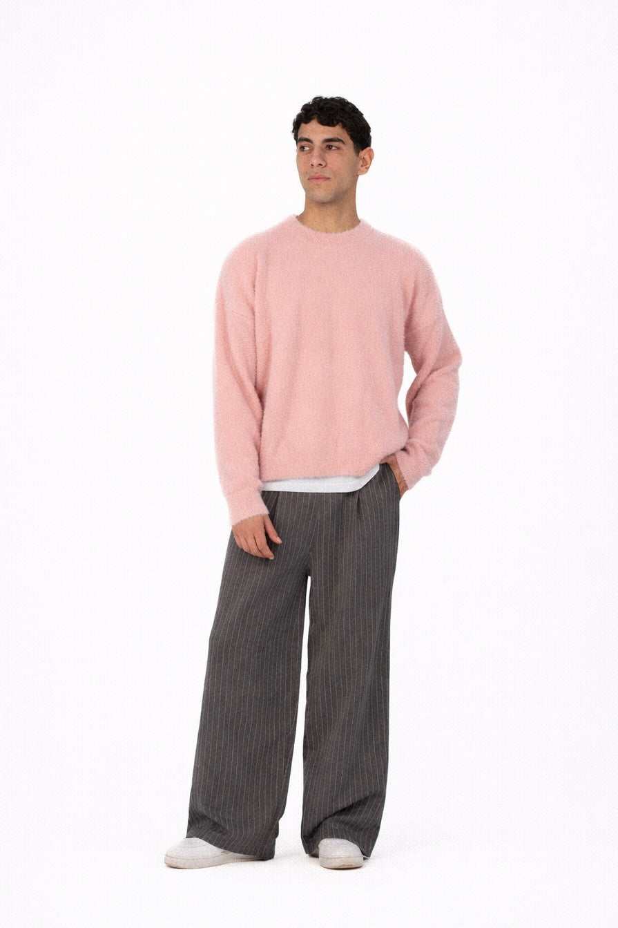Pink Mohair Sweater