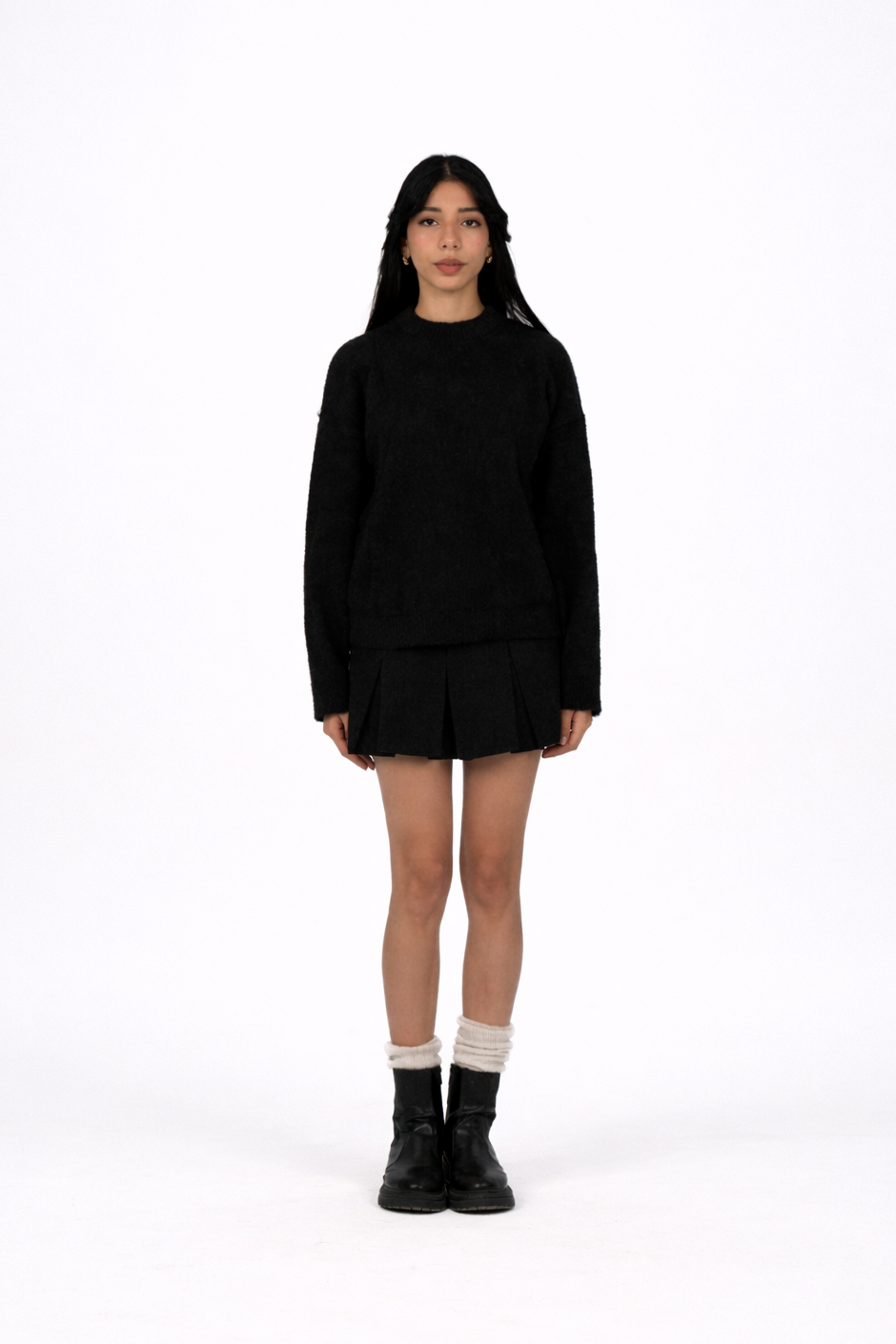 Black Mohair Sweater