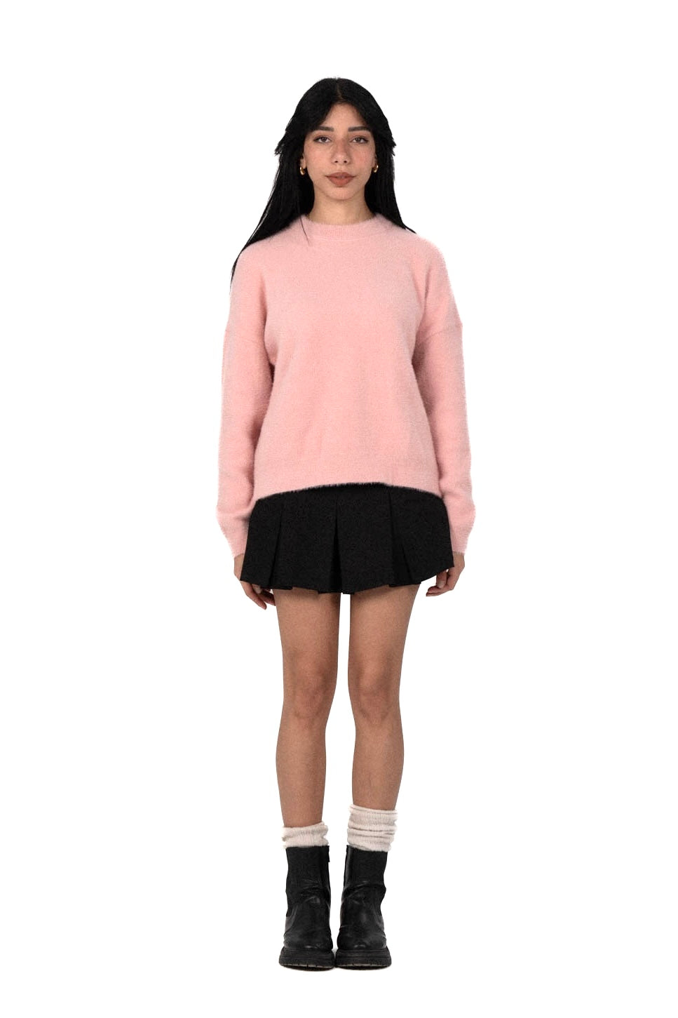Pink Mohair Sweater