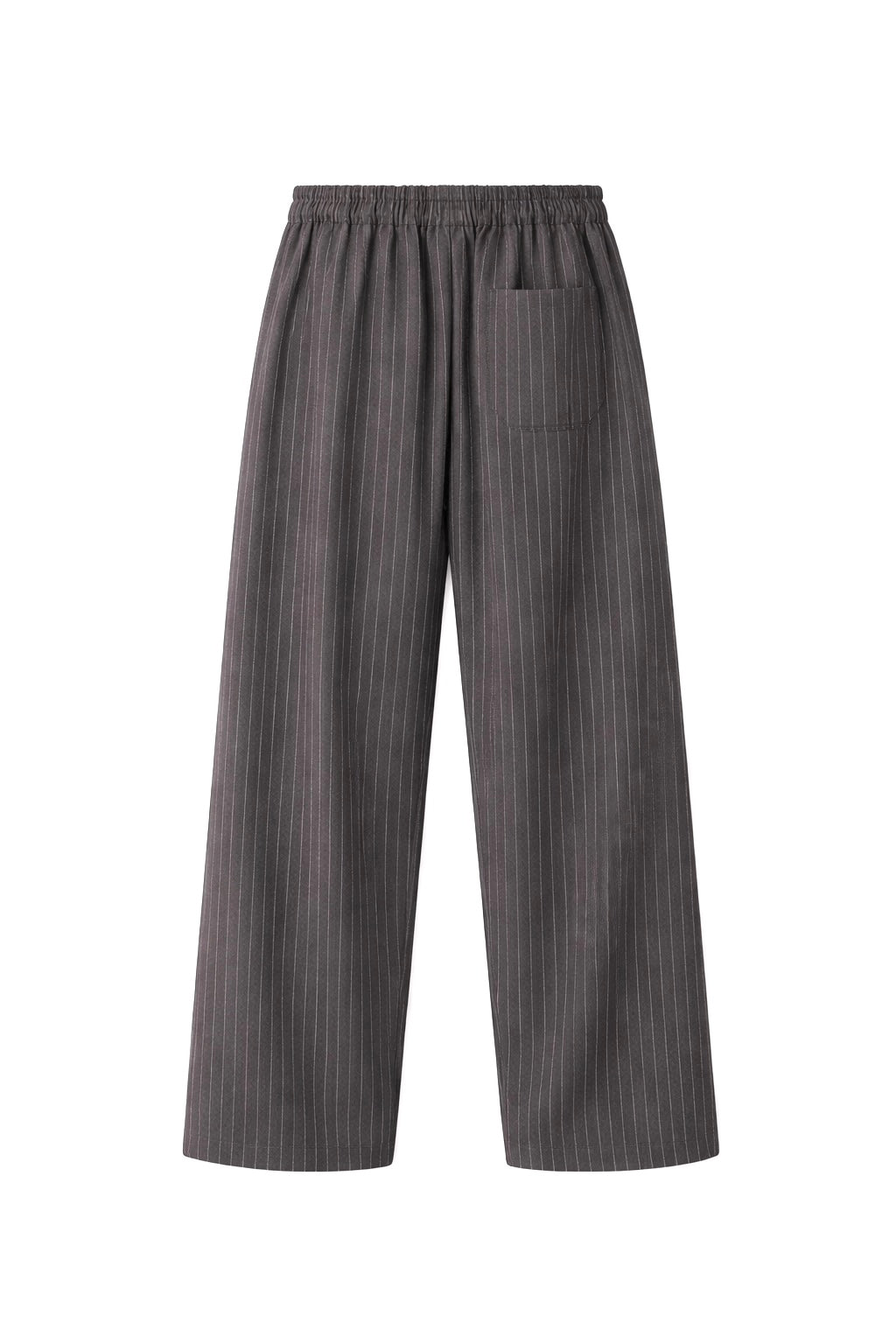 Grey Striped Pants